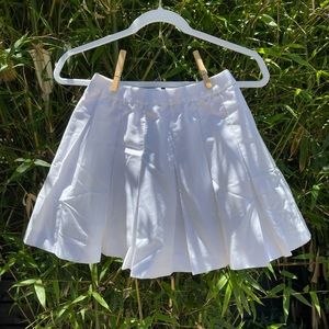 Vintage white tennis skirt